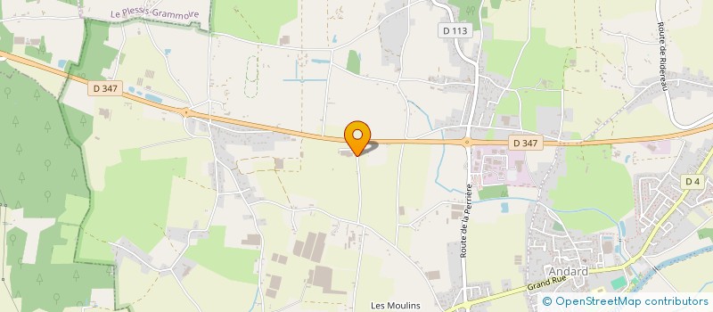 localisation de l'entreprise SYMAVAL IMMO  LOIRE-AUTHION