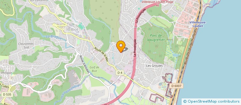 localisation de l'entreprise SYMBAE  BIOT