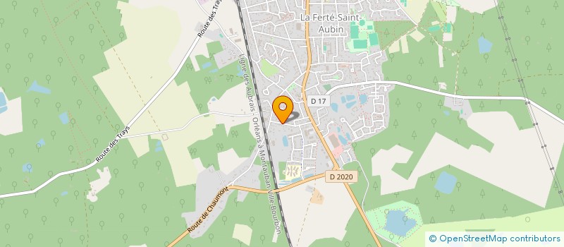 localisation de l'entreprise SYMBI'OZONE à LA FERTE-SAINT-AUBIN