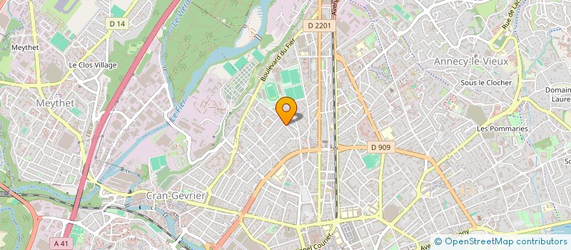 localisation de l'entreprise SYMBIANCE à ANNECY