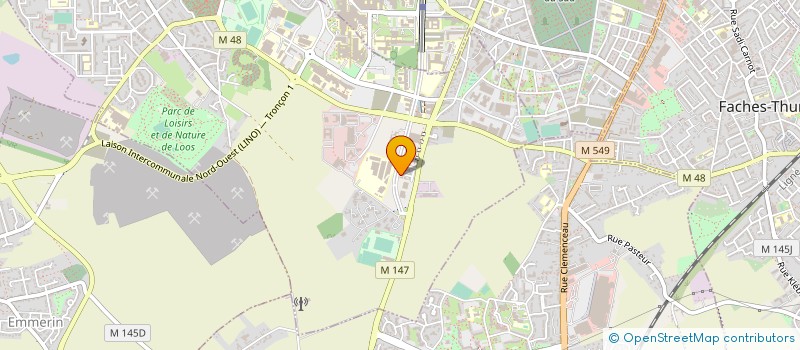 localisation de l'entreprise SYMBIOHOLDING  LOOS