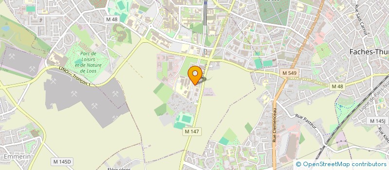 localisation de l'entreprise SYMBIOIMMO  LOOS