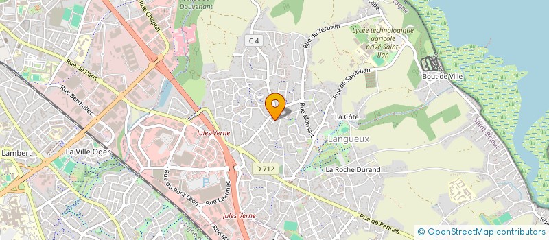 localisation de l'entreprise SYMBIOME  LANGUEUX