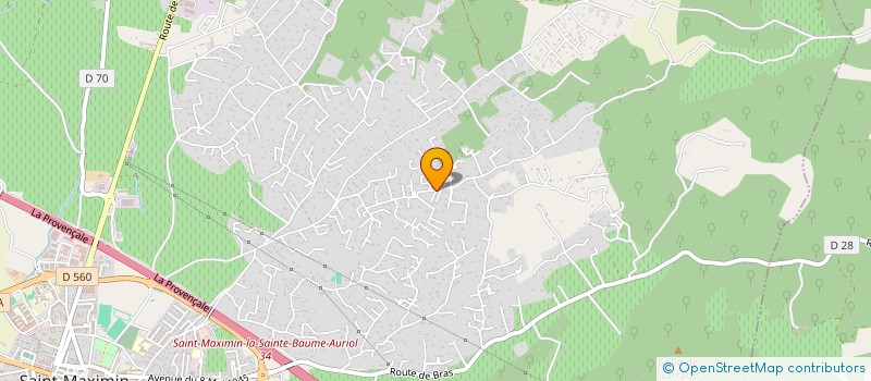 localisation de l'entreprise SYMBIONERGIE à SAINT-MAXIMIN-LA-SAINTE-BAUME