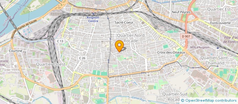 localisation de l'entreprise SYMBIOSE à AVIGNON