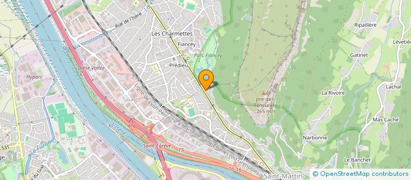 localisation de l'entreprise SYMBIOSE  SAINT-MARTIN-LE-VINOUX