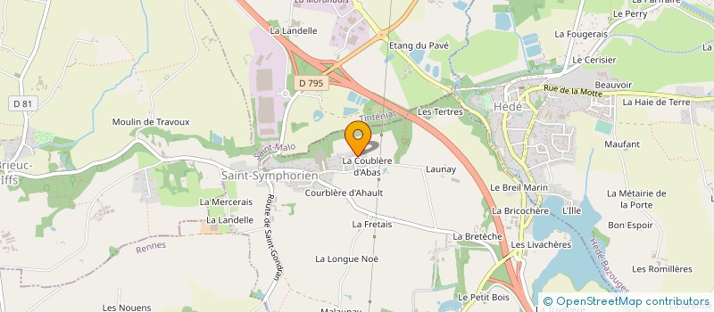 localisation de l'entreprise SYMBIOSE à SAINT-SYMPHORIEN