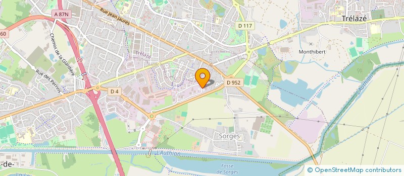 localisation de l'entreprise SYMBIOSE  TRELAZE