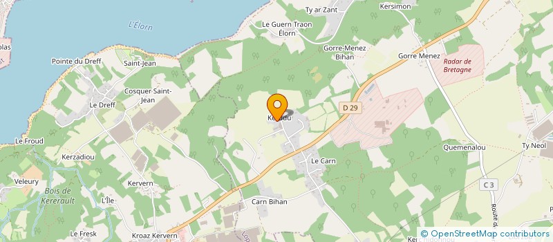 localisation de l'entreprise SYMBIOSE  LOPERHET