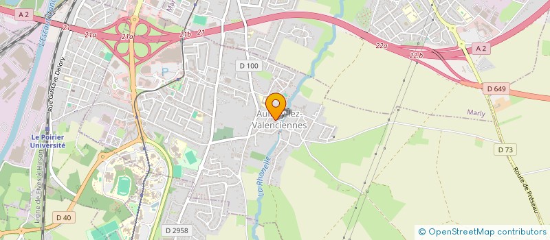 localisation de l'entreprise SYMBIOSE  AULNOY-LEZ-VALENCIENNES