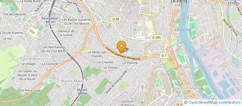 localisation de l'entreprise SYMBIOSE  SAINT-GERMAIN-EN-LAYE