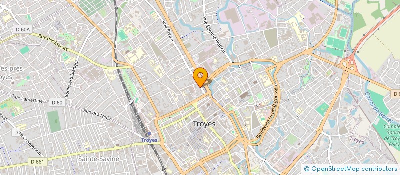 localisation de l'entreprise SYMBIOSE COMMUNICATION  TROYES