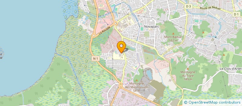 localisation de l'entreprise SYMBIOSE DEVELOPPEMENT à CAYENNE