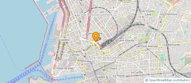 localisation de l'entreprise SYMBIOSE ENTRE NATURE ET SOCIETE à MARSEILLE