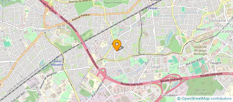 localisation de l'entreprise SYMBIOSE HOLDING  PESSAC