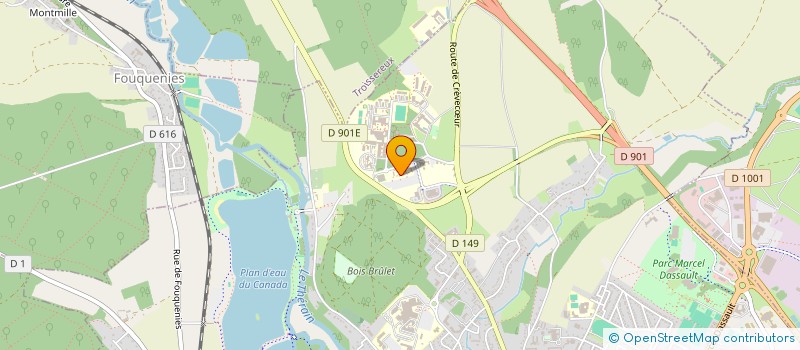 localisation de l'entreprise SYMBIOSE OISE POUR DES PAYSAGES DE BIODIVERSITE  BEAUVAIS