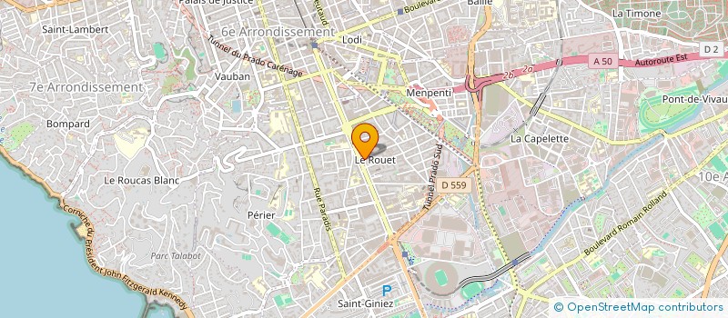 localisation de l'entreprise SYMBIOSE SCOP à MARSEILLE