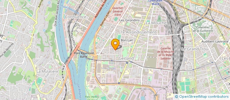 localisation de l'entreprise SYMBIOSE TRANSPORT  LYON