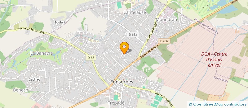 localisation de l'entreprise SYMBIOSPHERE à FONSORBES