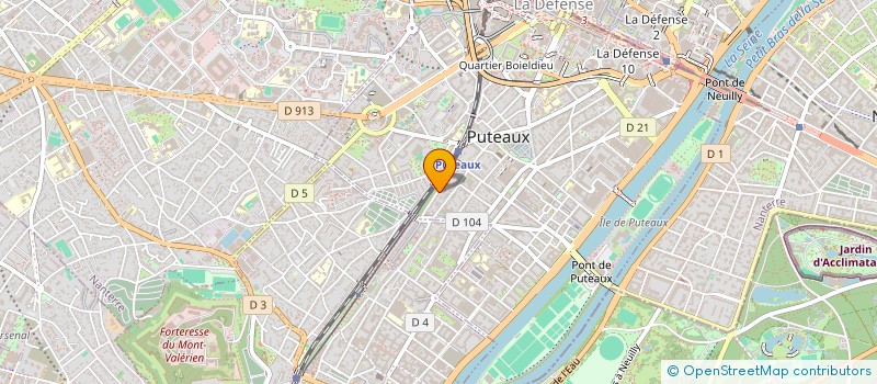 localisation de l'entreprise SYMBIOW3  PUTEAUX