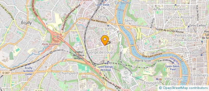 localisation de l'entreprise SYMBIOZZART  LYON