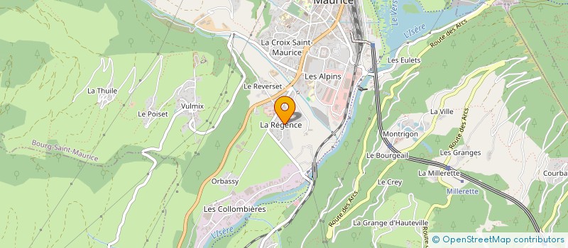 localisation de l'entreprise SYMC  BOURG-SAINT-MAURICE