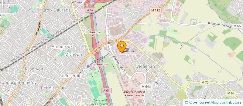 localisation de l'entreprise SYMCALL à BALMA