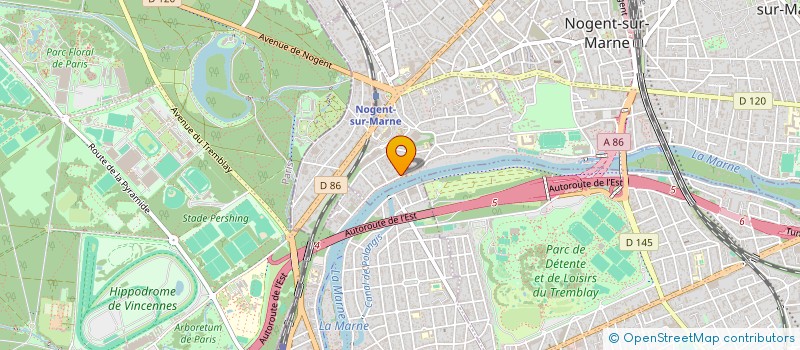 localisation de l'entreprise SYMD IMMO 2 à NOGENT-SUR-MARNE
