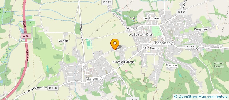 localisation de l'entreprise SYMEC  MARENNES