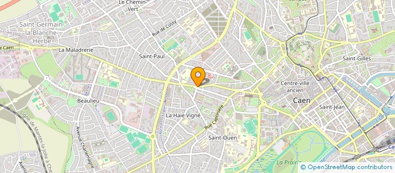 localisation de l'entreprise SYMECO à CAEN