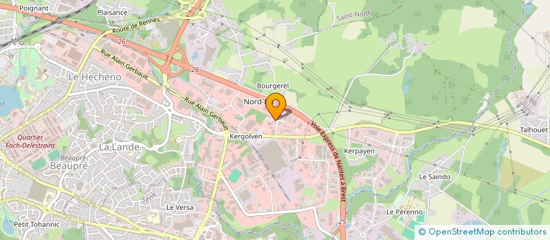 localisation de l'entreprise SYMELIOS CONSEIL à VANNES