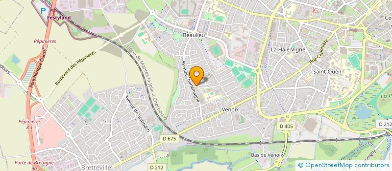 localisation de l'entreprise SYMERGENCE - CONSEIL & FORMATION à CAEN