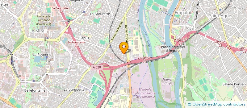 localisation de l'entreprise SYMERGY  TOULOUSE