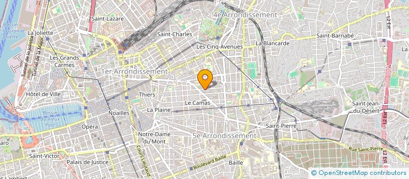 localisation de l'entreprise SYMETUDE à MARSEILLE