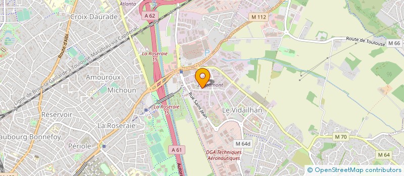 localisation de l'entreprise SYMEXO à BALMA