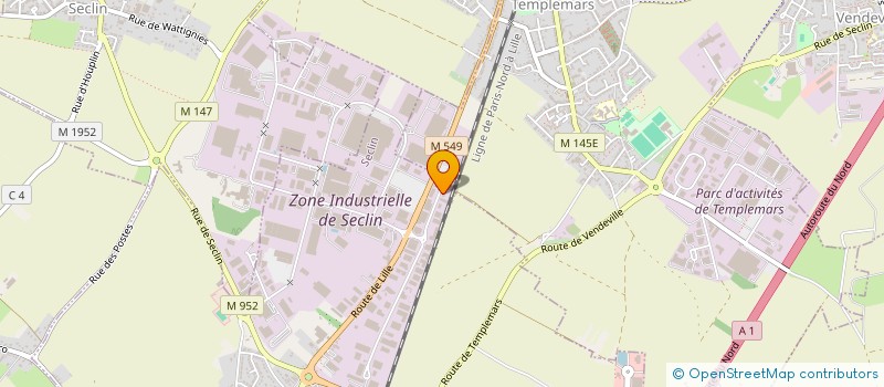 localisation de l'entreprise SYMFONI SERVICES à SECLIN