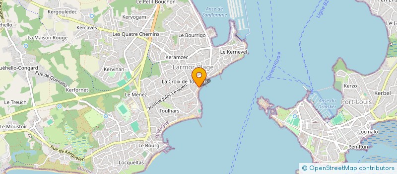 localisation de l'entreprise SYMI à LARMOR-PLAGE