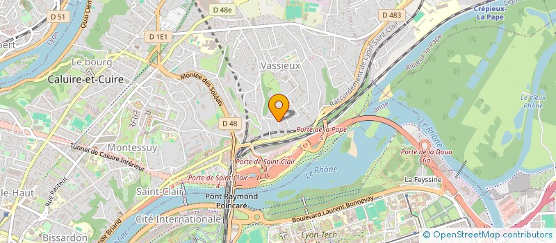 localisation de l'entreprise SYMICO  CALUIRE-ET-CUIRE