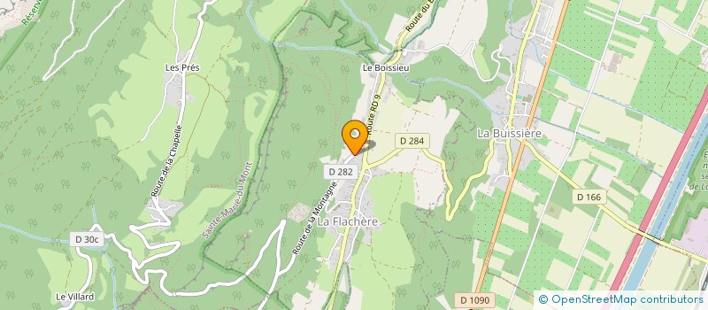 localisation de l'entreprise SYMIJE  PONTCHARRA