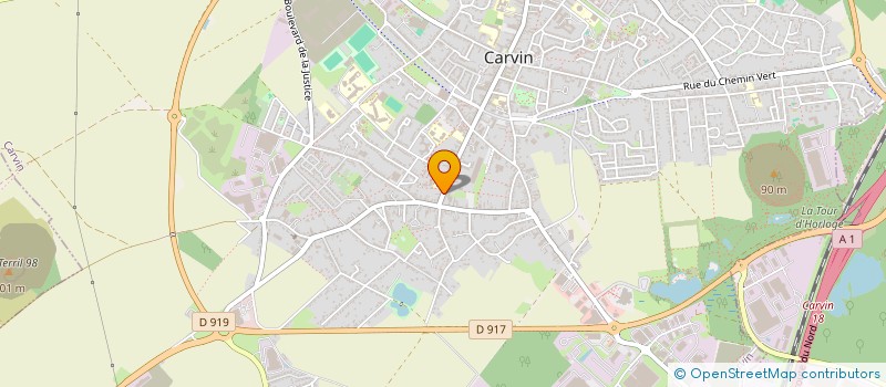 localisation de l'entreprise SYMJI  CARVIN