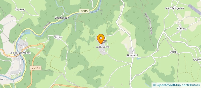 localisation de l'entreprise SYMMO PORTINVEST  POUZOL