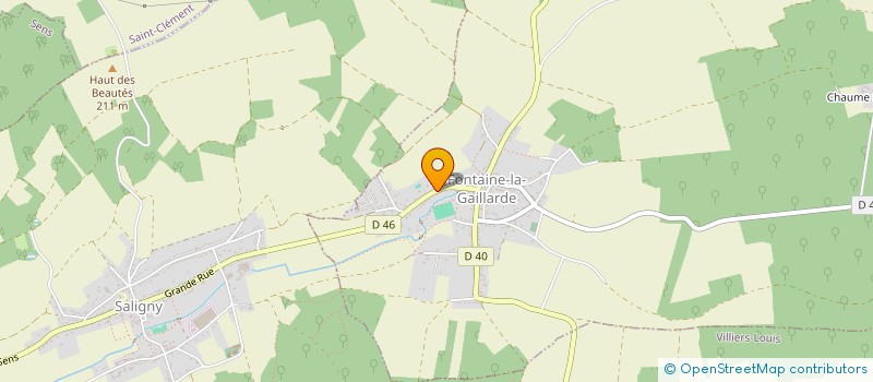 localisation de l'entreprise SYMMO89  FONTAINE-LA-GAILLARDE