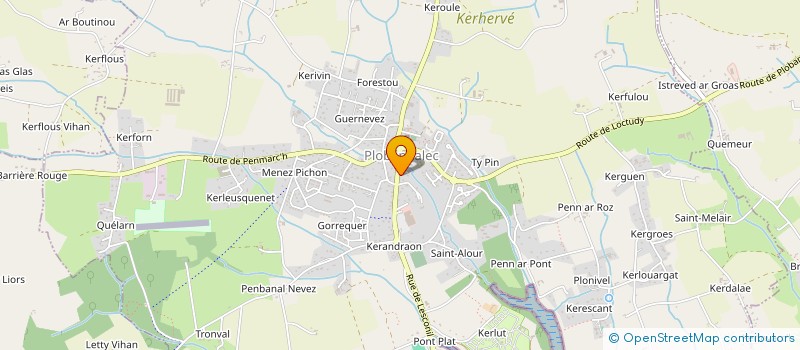 localisation de l'entreprise SYMO  PLOBANNALEC-LESCONIL