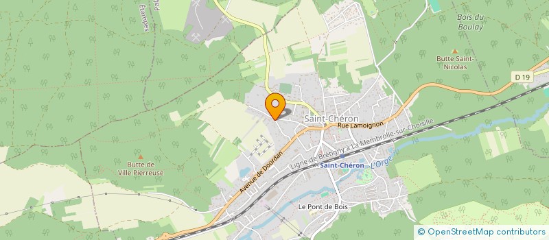 localisation de l'entreprise SYMP RENOVATION  SAINT-CHERON