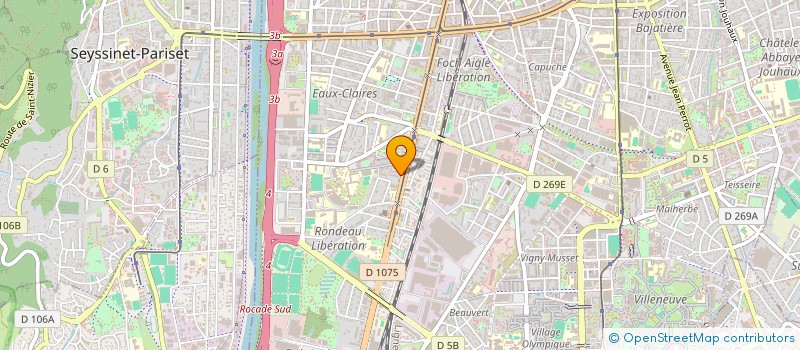 localisation de l'entreprise SYMPA'TIFS à GRENOBLE