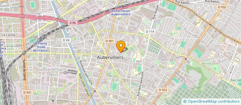localisation de l'entreprise SYMPATHIQUE à AUBERVILLIERS