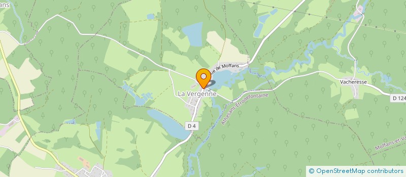 localisation de l'entreprise SYMPATHISANTS AUX ANCIENS COMBATTANTS  LA VERGENNE