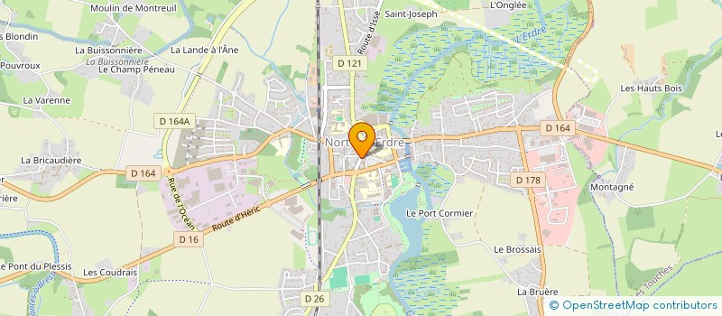 localisation de l'entreprise SYMPATIFS à NORT-SUR-ERDRE