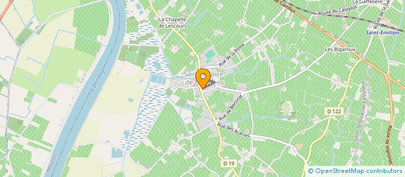 localisation de l'entreprise SYMPAX  SAINT-SULPICE-DE-FALEYRENS