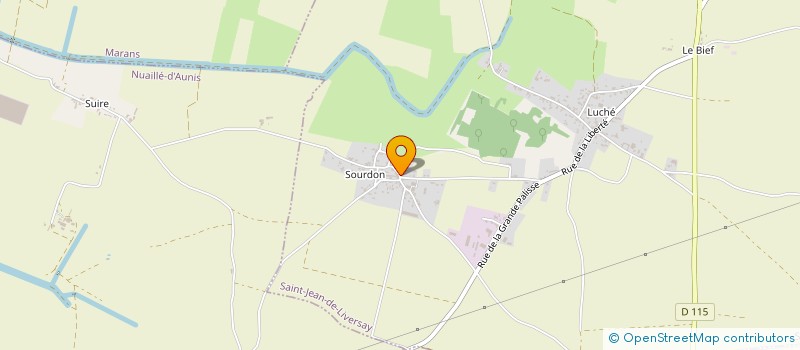 localisation de l'entreprise SYMPHOLIE  SAINT-JEAN-DE-LIVERSAY